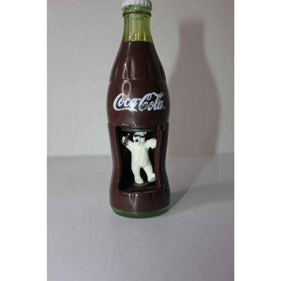 Coca Cola Bottle Dancing Polar Bear In Wind Up Toy-Burger King (600) - Picture 2 of 2